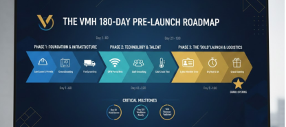 💳The Mega Hub 180-Day Pre-Launch Road Map